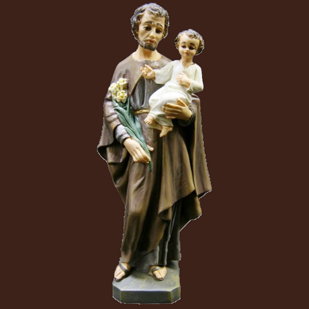 Tượng Thánh Giuse Bế Chúa thiết kế Victoria