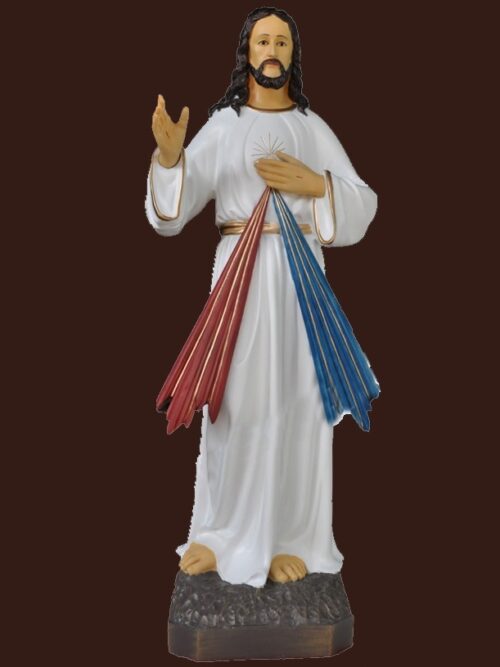 mẫu tượng lòng chúa thương xót composite 80cm