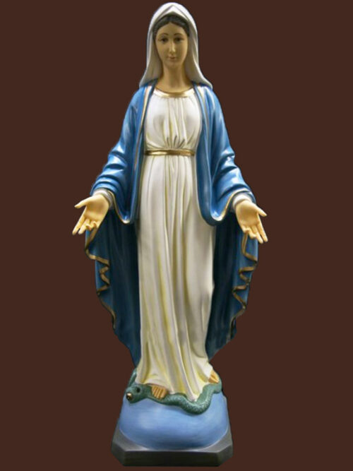 tượng đức mẹ ban ơn nhựa composite bền bỉ