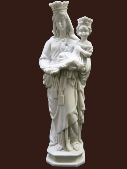 tượng đức mẹ hằng cứu giúp bột đá trắng