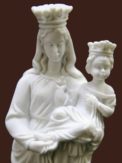 tượng đức mẹ hằng cứu giúp bột đá