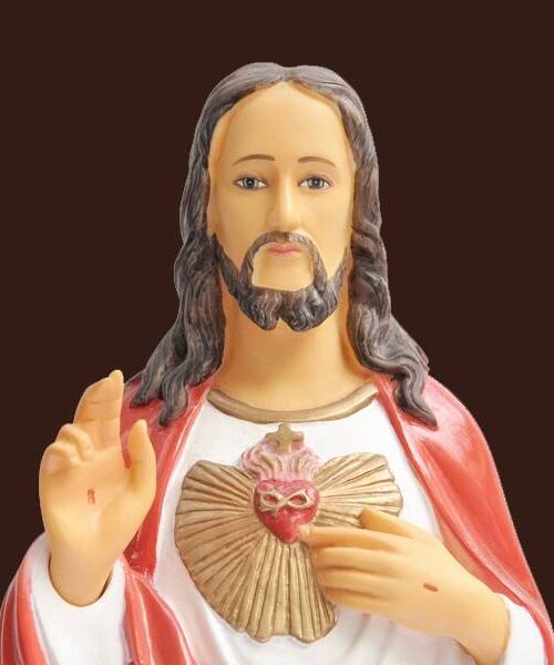 tượng chúa trái tim composite đẹp