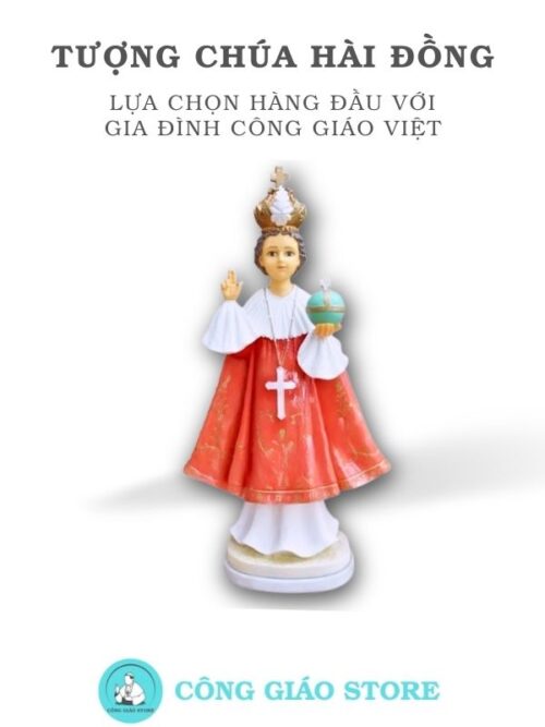 tượng chúa con tchd02 là sự lựa chọn hàng đầu của các gia đình giáo dân