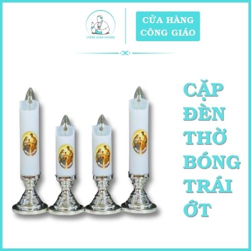 đèn thờ công giáo bóng trái ớt
