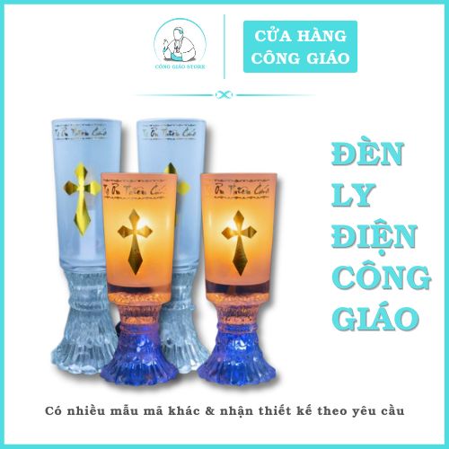 đèn ly điện Công Giáo